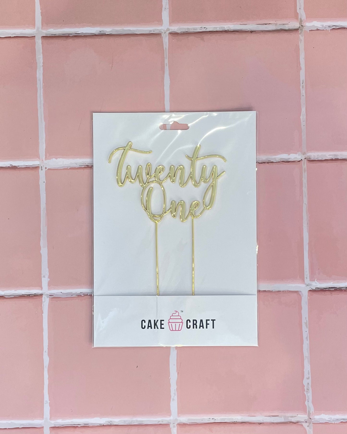 Twenty One Gold Topper