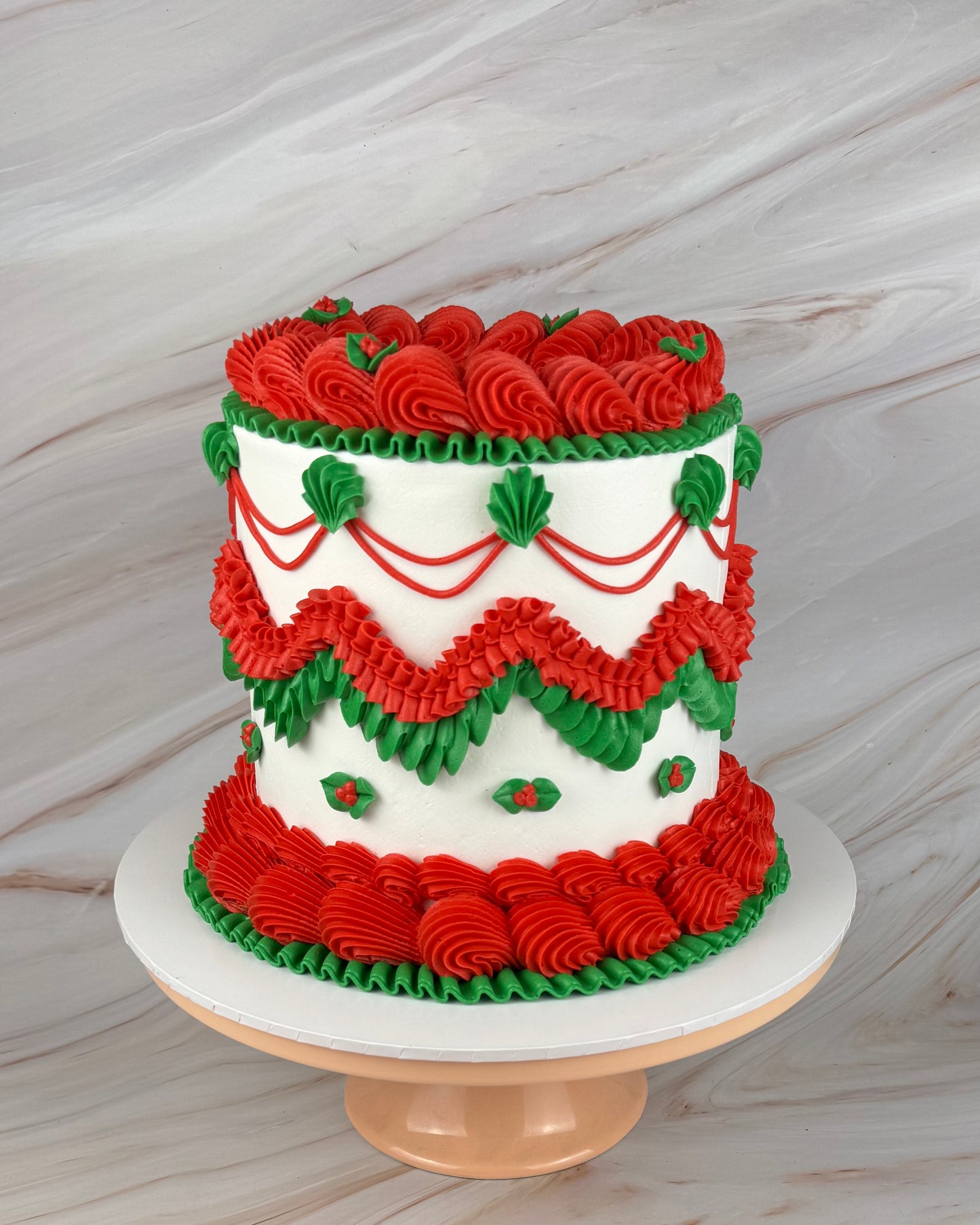 Ugly Sweater Christmas Vintage Cake