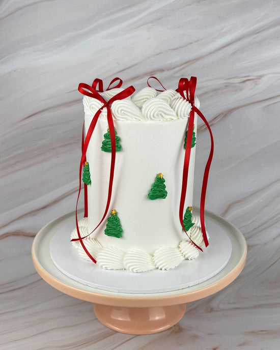 Christmas Tree Cake - Flour Lane