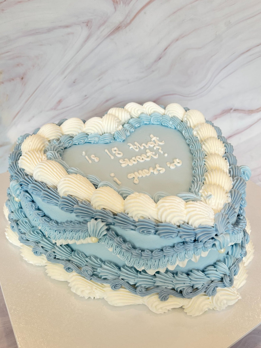 Heart of the Ocean Vintage Cake - Flour Lane