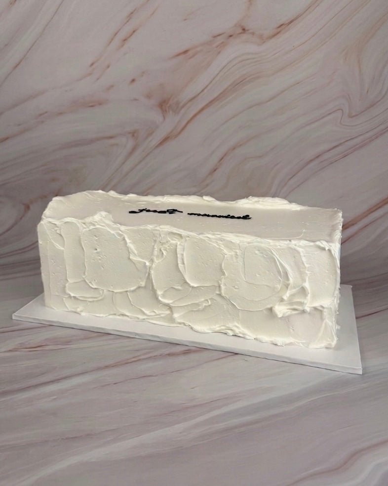 Waves Long Rectangular Cake - Flour Lane