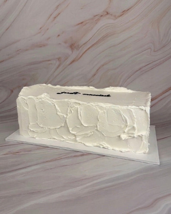Waves Long Rectangular Cake – Flour Lane