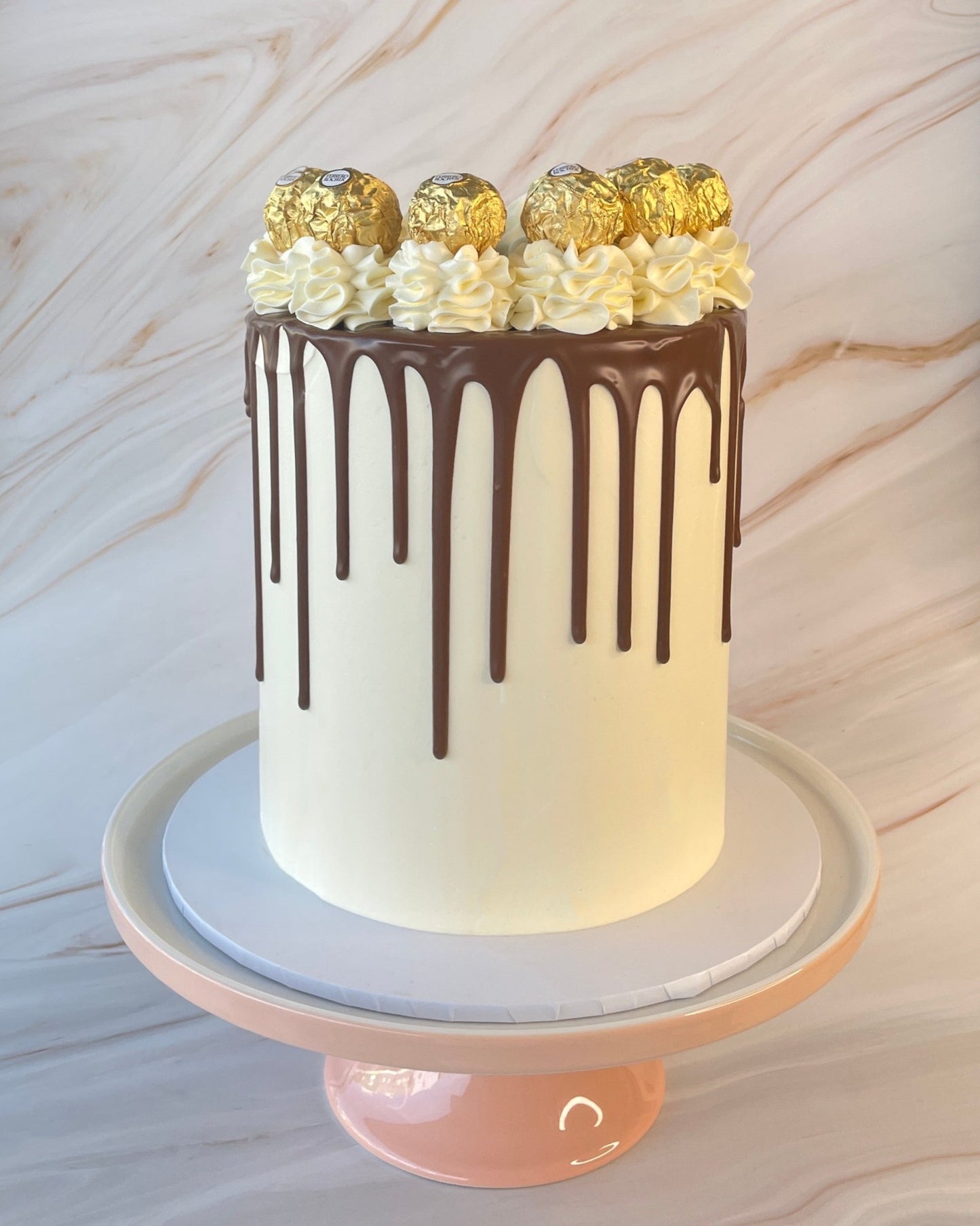 Ferrero Rocher Cake - Flour Lane