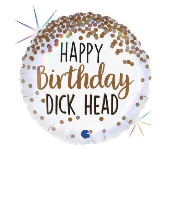 Happy Birthday D#$Head Balloon - Flour Lane
