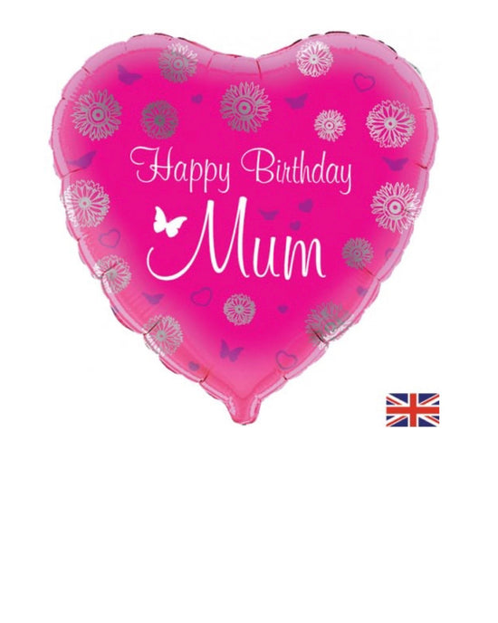 Happy Birthday Mum Balloon - Flour Lane