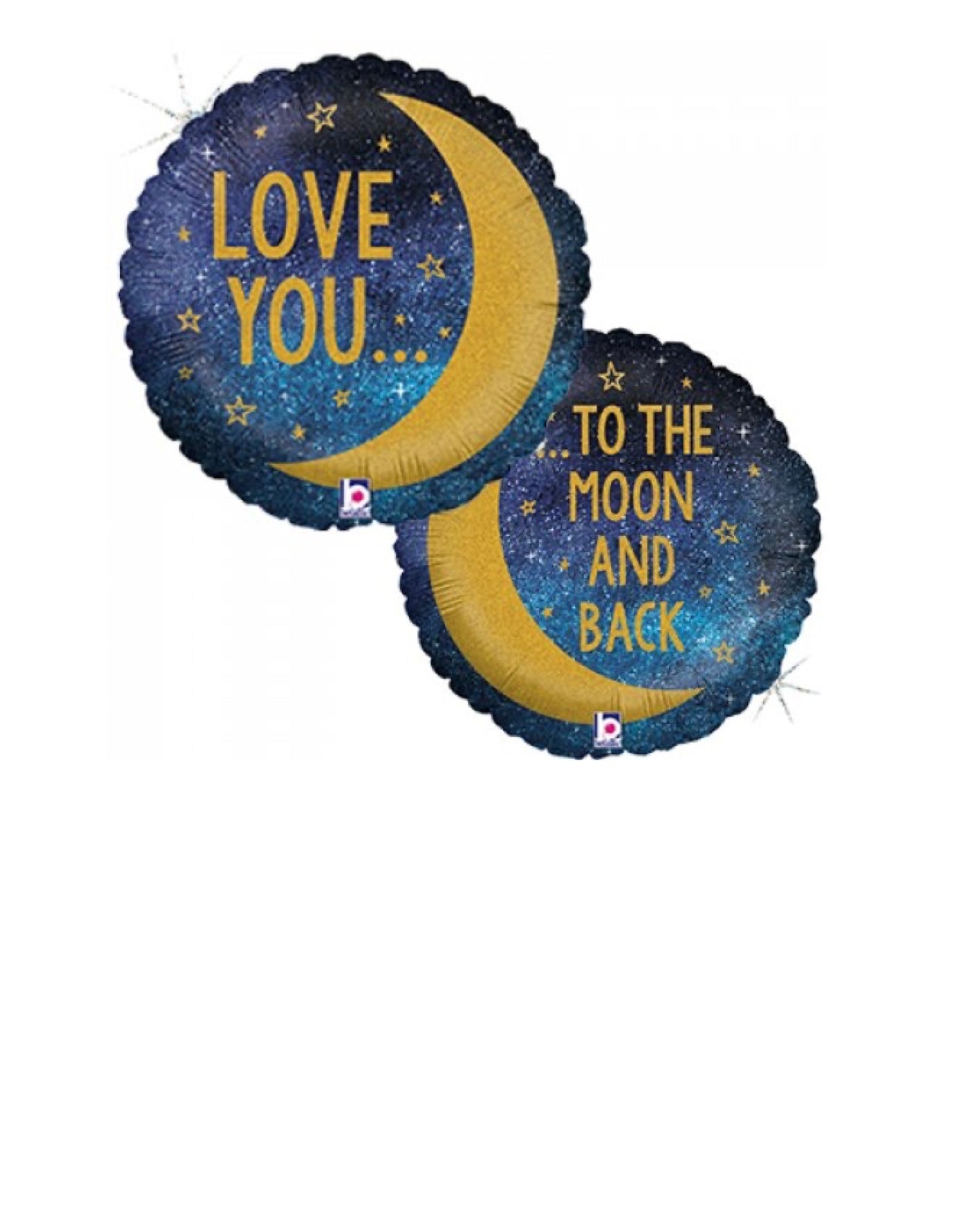 Load image into Gallery viewer, Love you to the Moon and Back Balloon - Flour Lane
