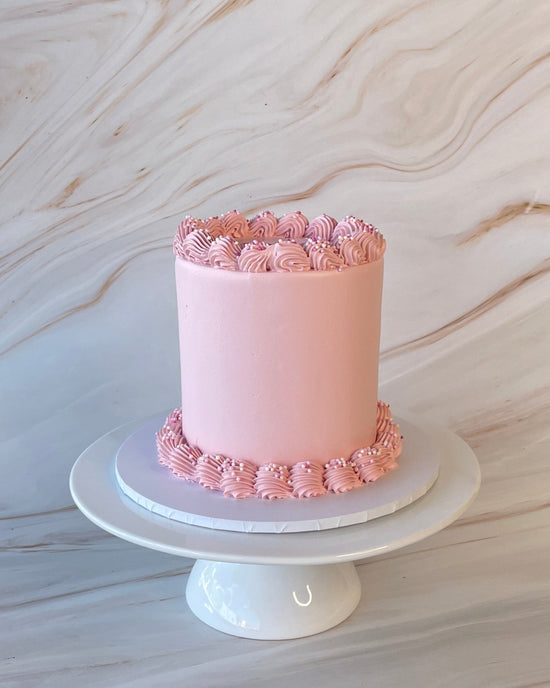 MaryMel Cakes: Pretty in Pink Christening cake