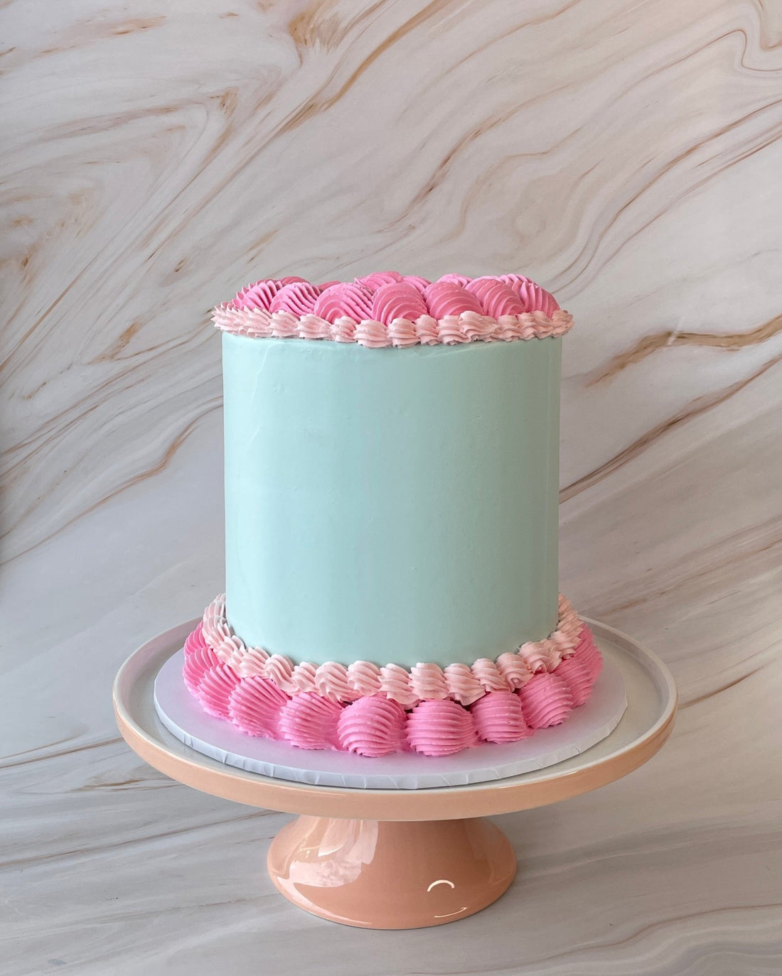 Sunset Blue Cake - Flour Lane