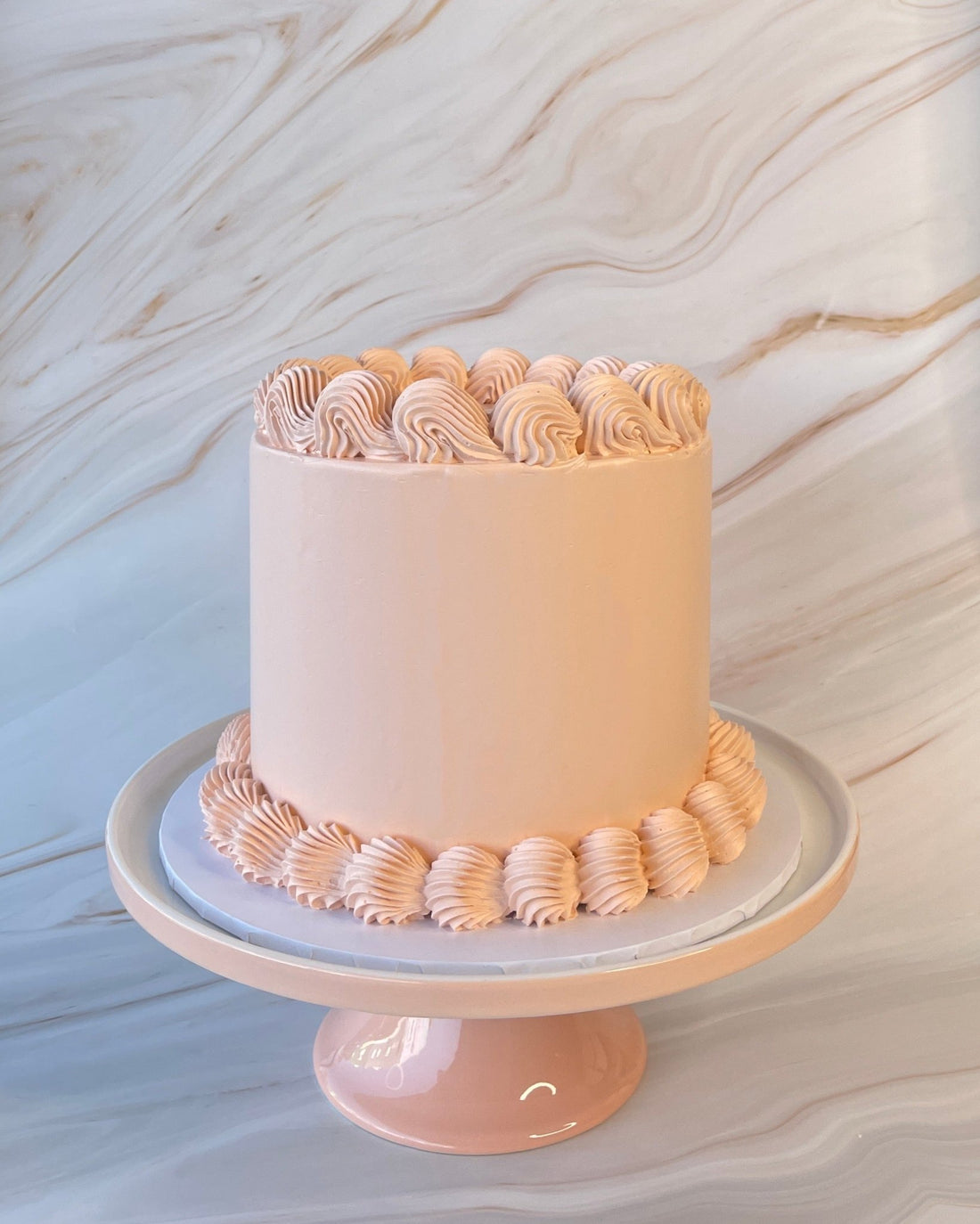 Sunset Peach Cake - Flour Lane