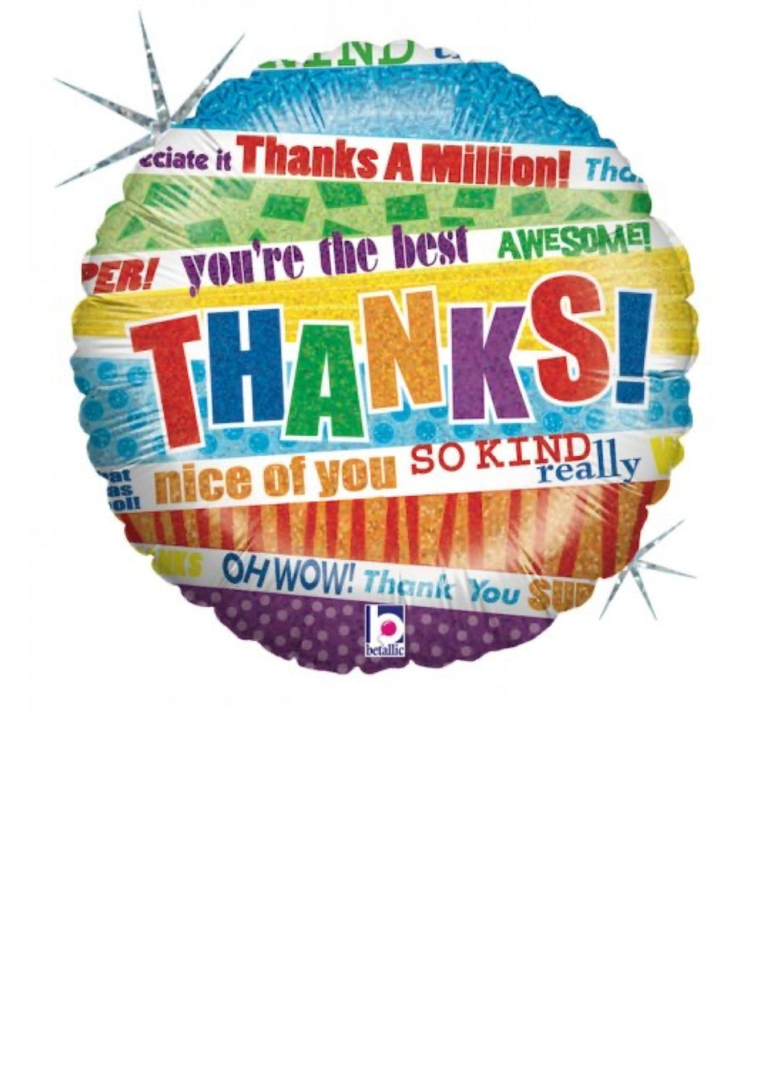 Thank you Balloon - Flour Lane