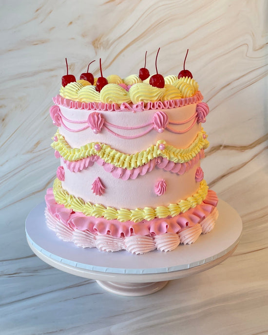 Load image into Gallery viewer, The Countess Vintage Cake - Flour Lane
